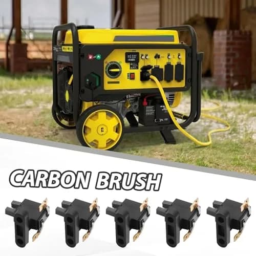 Hoypeyfiy Universal Generator Carbon Brush Assembly Replacement - 5 Pack | Genuine USA Import thumbnail 2