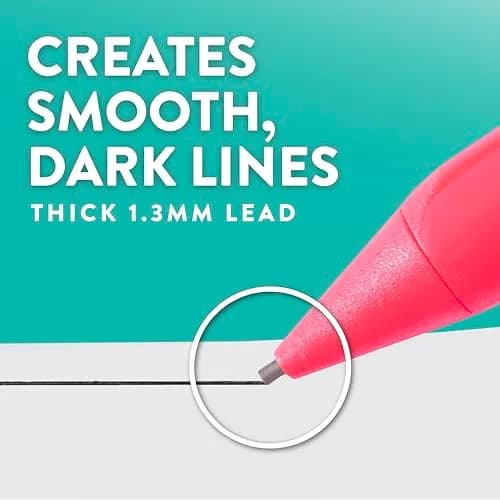 Paper Mate Handwriting Triangular Mechanical Pencils 1.3mm (5 Count) | Smooth Ink Flow for Students thumbnail 6