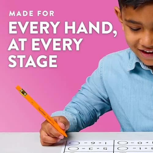 Paper Mate Handwriting Triangular Mechanical Pencils 1.3mm (5 Count) | Smooth Ink Flow for Students thumbnail 9