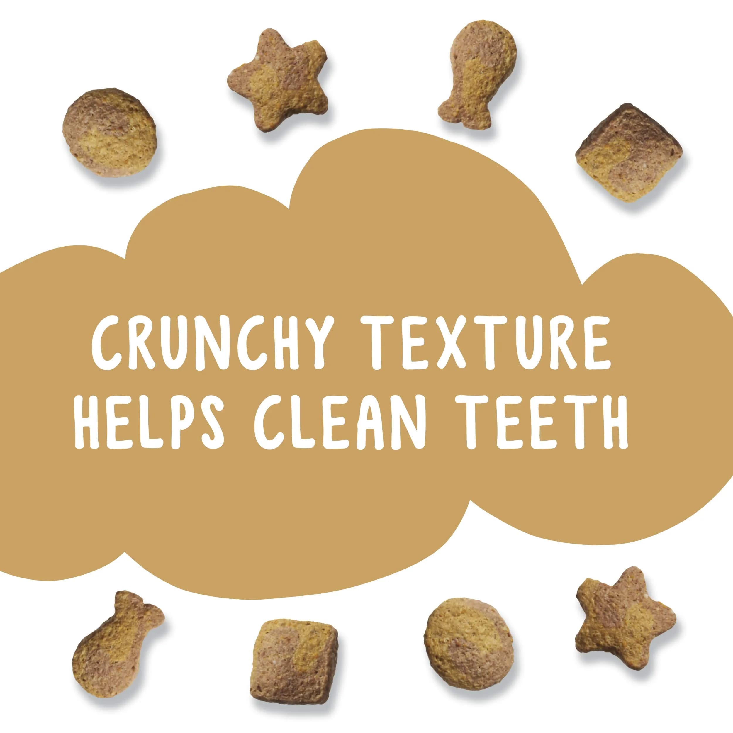 Friskies Party Mix Gravy-licious Crunch Cat Treats, 20 Ounce Canister | Chicken & Gravy Flavors - view 4
