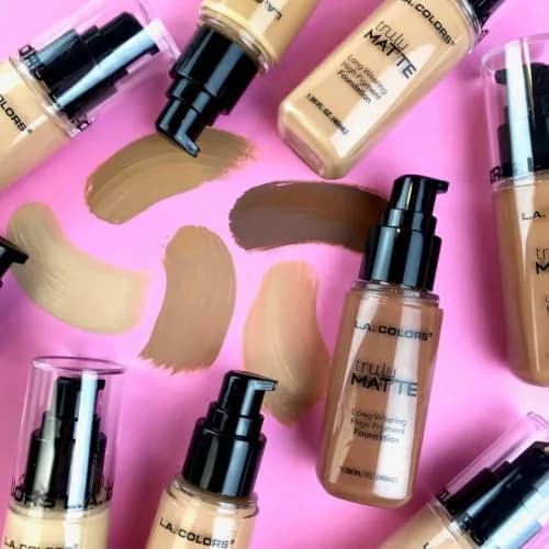 L.A. COLORS Truly Matte Foundation Deep Tan 85ml (2.9 Fl Oz) | Long-Wearing Matte Finish thumbnail 7