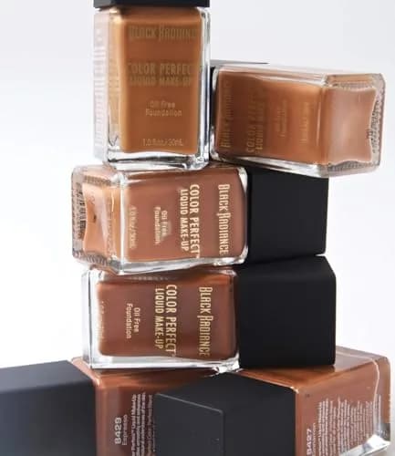 Black Radiance Color Perfect Liquid Make-Up Bisque 1 Fl Oz (29.57 ml) | Full Coverage Foundation for Deeper Skin Tones thumbnail 8