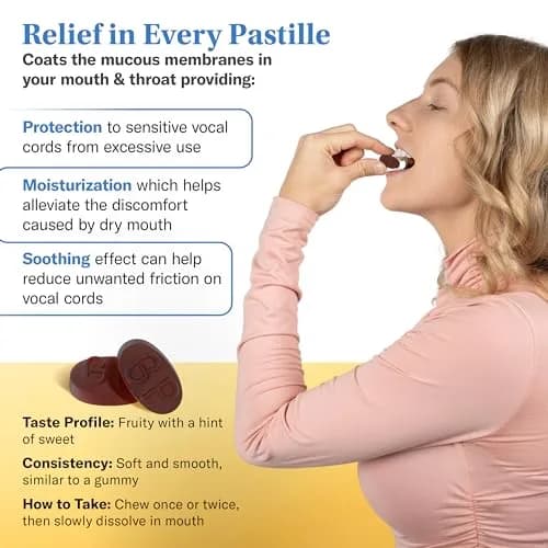 GRETHER'S Sugarfree Blueberry Pastilles 100g (3.5 oz) | Soothes Dry Mouth & Throat thumbnail 3