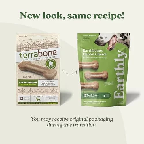 Earthly Presidio Earthbones Dental Chews for Dogs | Large, 6 Treats | Natural Dental Care thumbnail 2