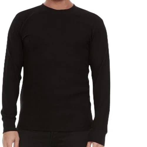JMR Men’s Thermal Shirt Long Sleeve Heavyweight 100% Cotton Waffle Weave | Warm Breathable Base Layer or Standalone Cold Weather Essential thumbnail 1