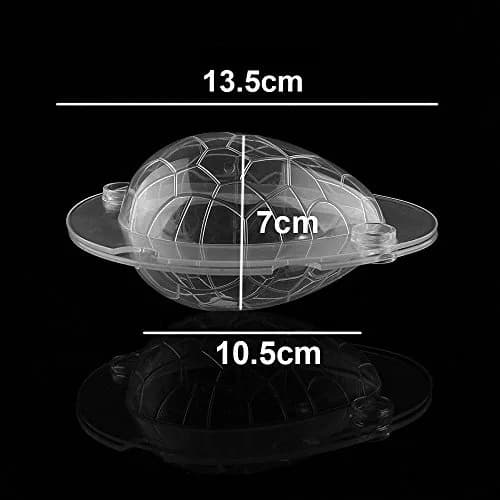 MoldFun Giant Surprise Toy Egg Maker - Easter Egg Mold, Dinosaur Polycarbonate Plastic Mould for Chocolate, Jello, Soap, Bath Bomb, Lotion Bar, Clay, Plaster, Cake Decorating Tool thumbnail 4