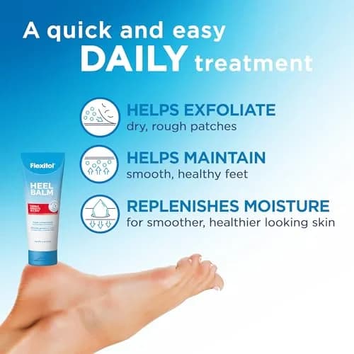 Flexitol Heel Balm Twin Pack 202ml (8 oz) | Clinically Tested for Dry Cracked Heels thumbnail 5