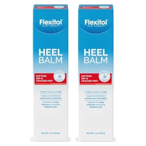 Flexitol Heel Balm Twin Pack 202ml (8 oz) | Clinically Tested for Dry Cracked Heels thumbnail 1