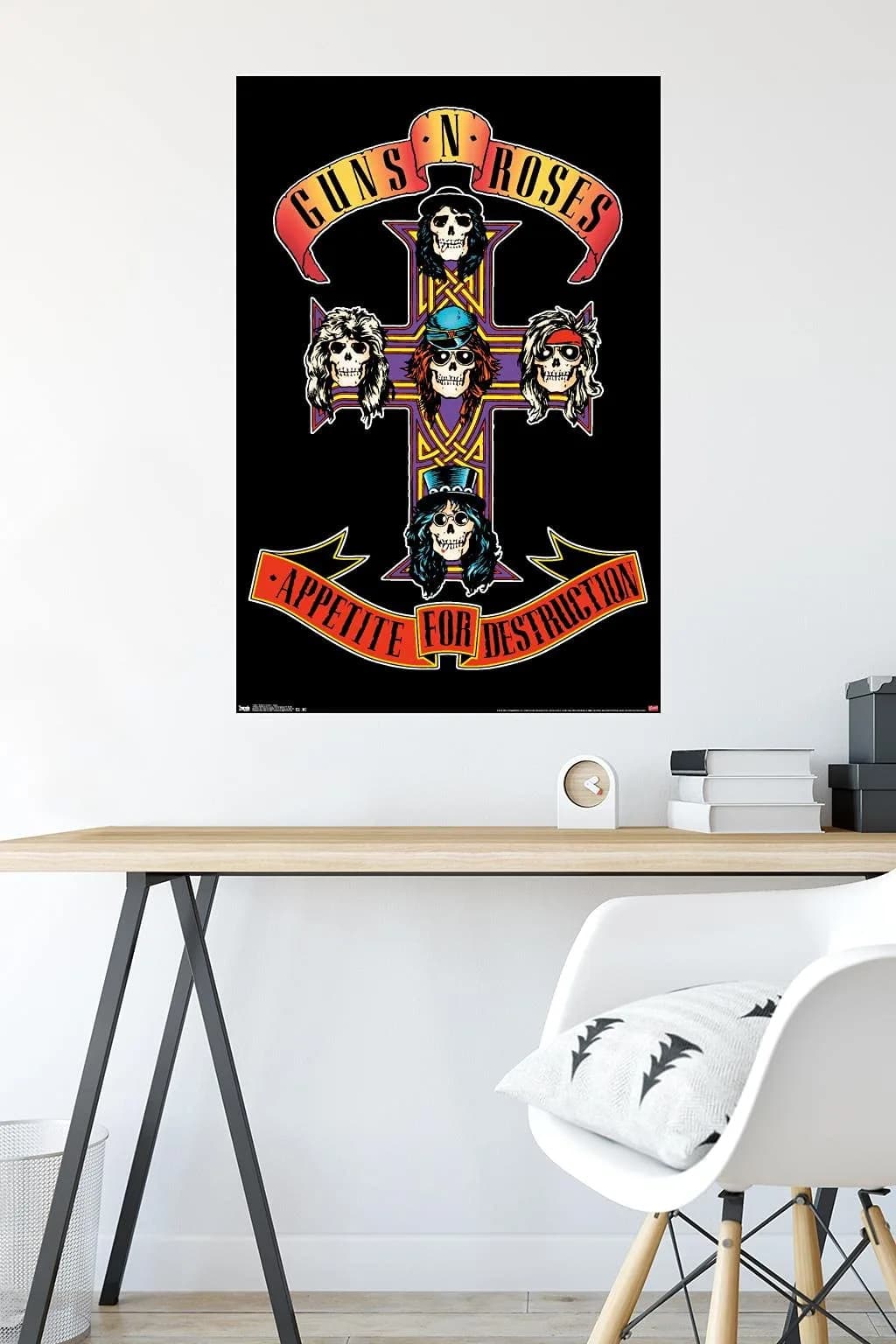 Trends International Guns N' Roses - Cross Wall Poster 55.9cm x 86.4cm | Officially Licensed Rock Band Art - view 4