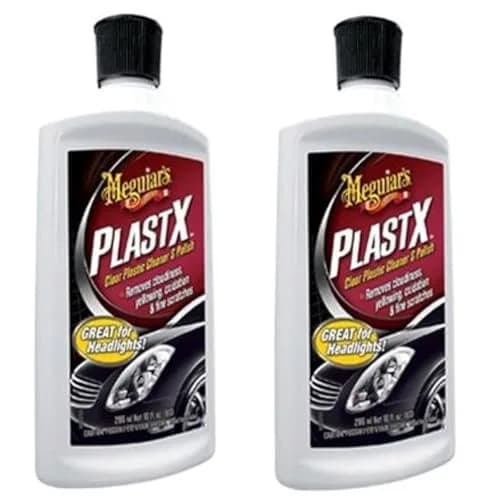 Meguiar's Clear Plastic Cleaner & Polish 20 fl oz (591 ml) | Restores Clarity & Protection thumbnail 1
