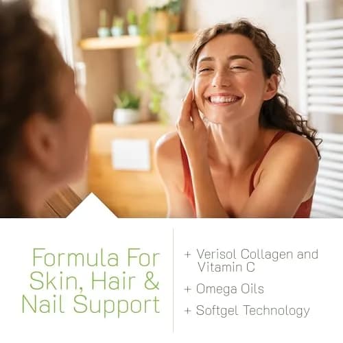Irwin Naturals Collagen Beauty Supplement 80 Liquid Soft-Gels | Supports Skin, Hair & Nails thumbnail 4