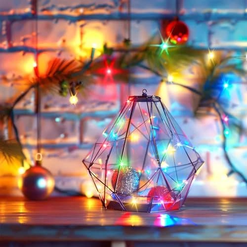 Minetom Multicolor Fairy String Lights 100 LEDs 10.1m (33 Ft) | Waterproof Copper Wire for Bedroom & Party Decor thumbnail 6