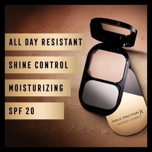 Max Factor Powder Compact FaceFinity 05 Sand | Long-Lasting Matte Finish SPF 20 (70-120 chars) thumbnail 8
