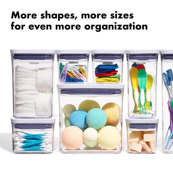 OXO Good Grips POP Container Airtight Food Storage 2.6 L (89.6 Fl Oz) | Stackable Kitchen Organizer thumbnail 12