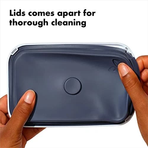 OXO Good Grips POP Container - Airtight Food Storage - Small Square Tall 2.3 Qt (2.1 L) | Keeps Dry Foods Fresh thumbnail 2