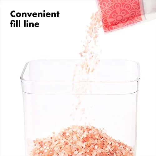 OXO Good Grips POP Container - Airtight Food Storage - Small Square Tall 2.3 Qt (2.1 L) | Keeps Dry Foods Fresh thumbnail 3