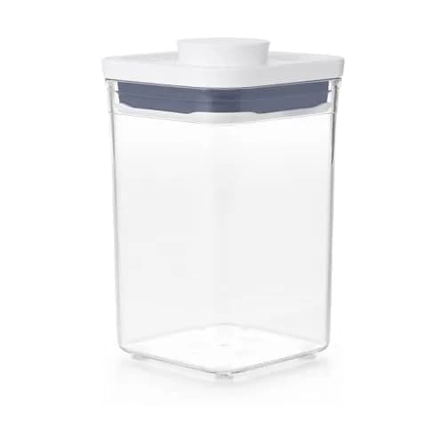 OXO Good Grips POP Container - Airtight Food Storage - Small Square Short 1.1 Qt (1.04 L) | Keeps Dry Foods Fresh thumbnail 1