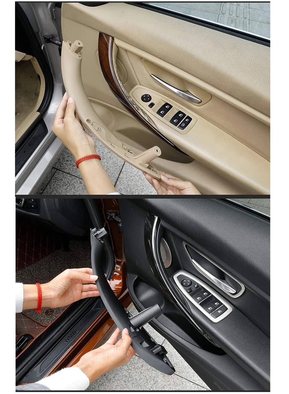 Jaronx Beige Right Front Door Handle for BMW 3 Series 2012-2018 & 4 Series 2014-2017 (1 Piece) - view 4