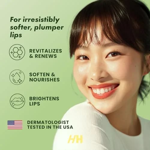 Handmade Heroes Matcha Latte Lip Scrub 1oz | Natural Vegan Deep Conditioning for Dry Lips thumbnail 2