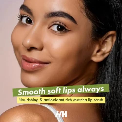 Handmade Heroes Matcha Latte Lip Scrub 1oz | Natural Vegan Deep Conditioning for Dry Lips thumbnail 4