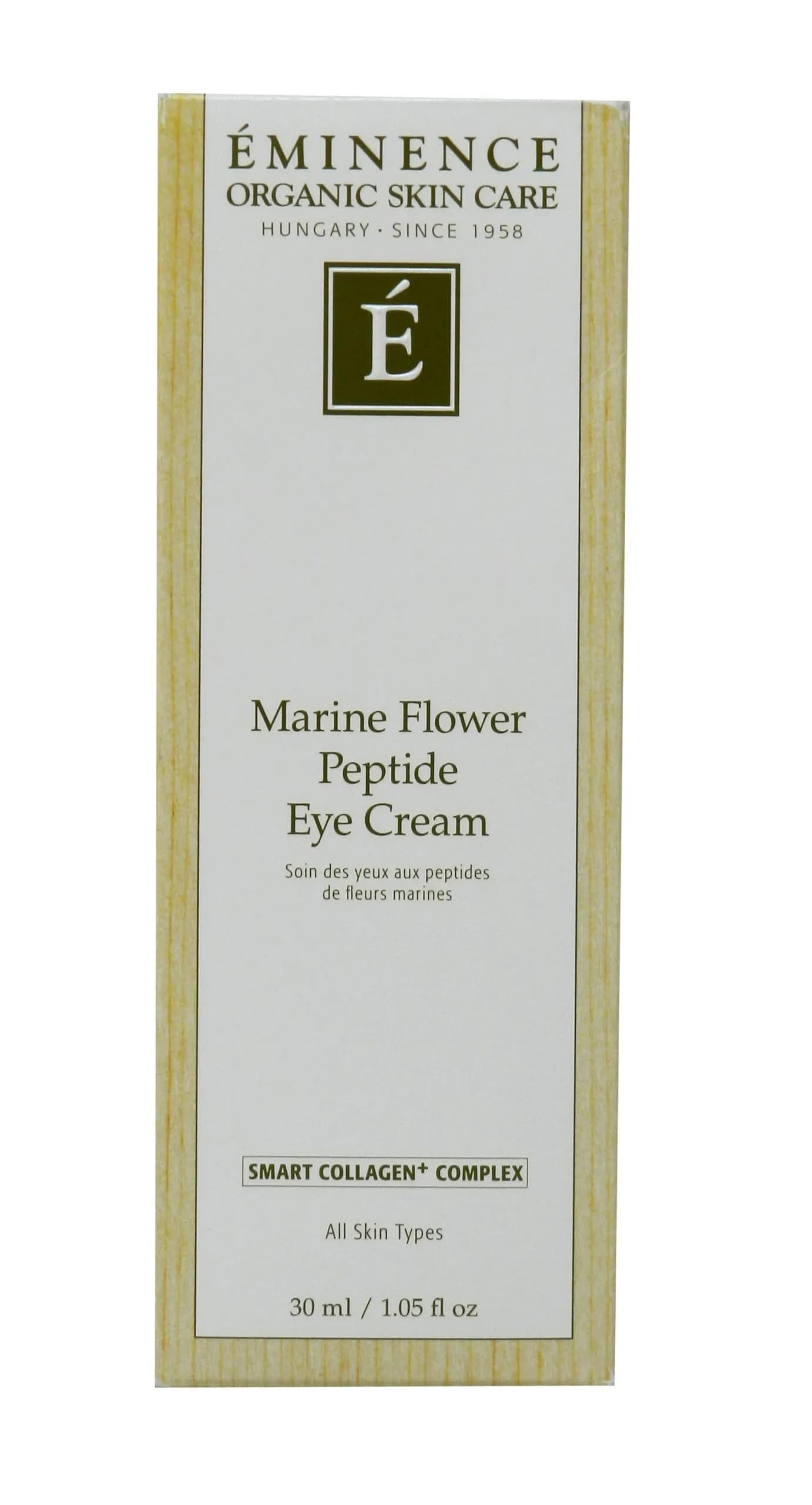 Eminence Organic Skincare Marine Flower Peptide Eye Cream 30ml (1.05 Fl Oz) | Reduces Wrinkles, Puffiness & Dark Circles - main product image