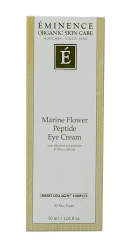 Eminence Organic Skincare Marine Flower Peptide Eye Cream 30ml (1.05 Fl Oz) | Reduces Wrinkles, Puffiness & Dark Circles thumbnail 1
