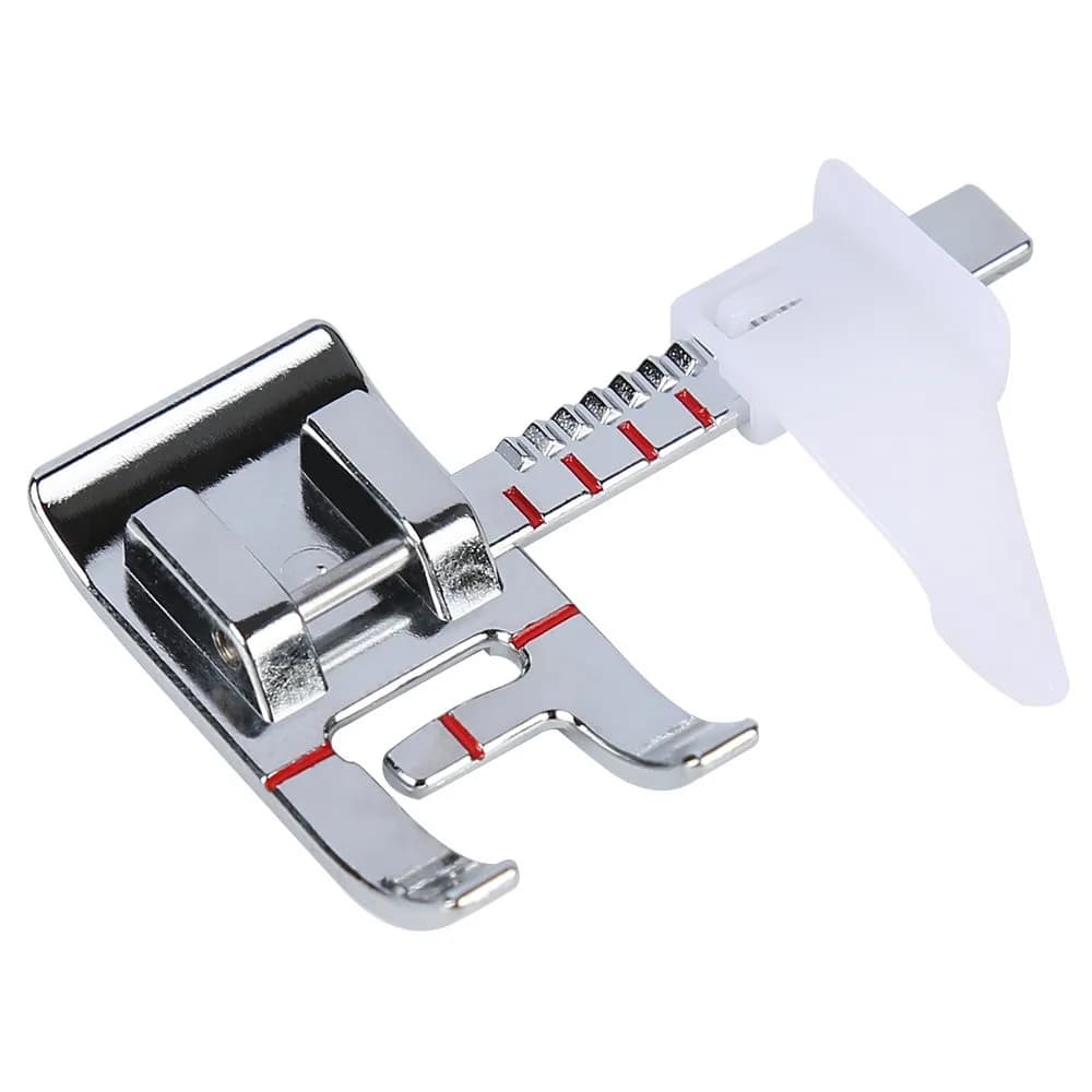 AISHIKEKE Smart H Adjustable Guide Sewing Machine Presser Foot | Fits Low Shank Domestic Machines