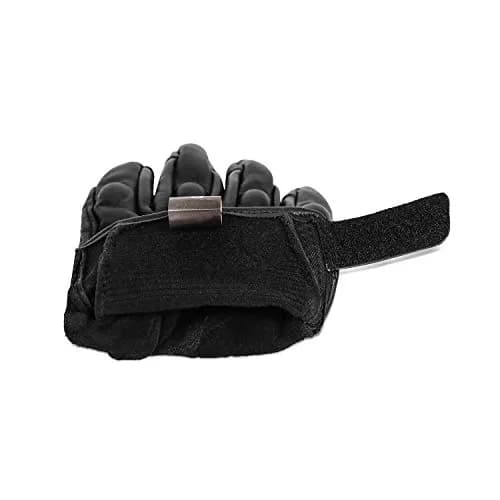 Superbike Men's Goatskin Leather Touchscreen Motorcycle Gloves Black | Durable, Flexible & Impact-Absorbing thumbnail 7