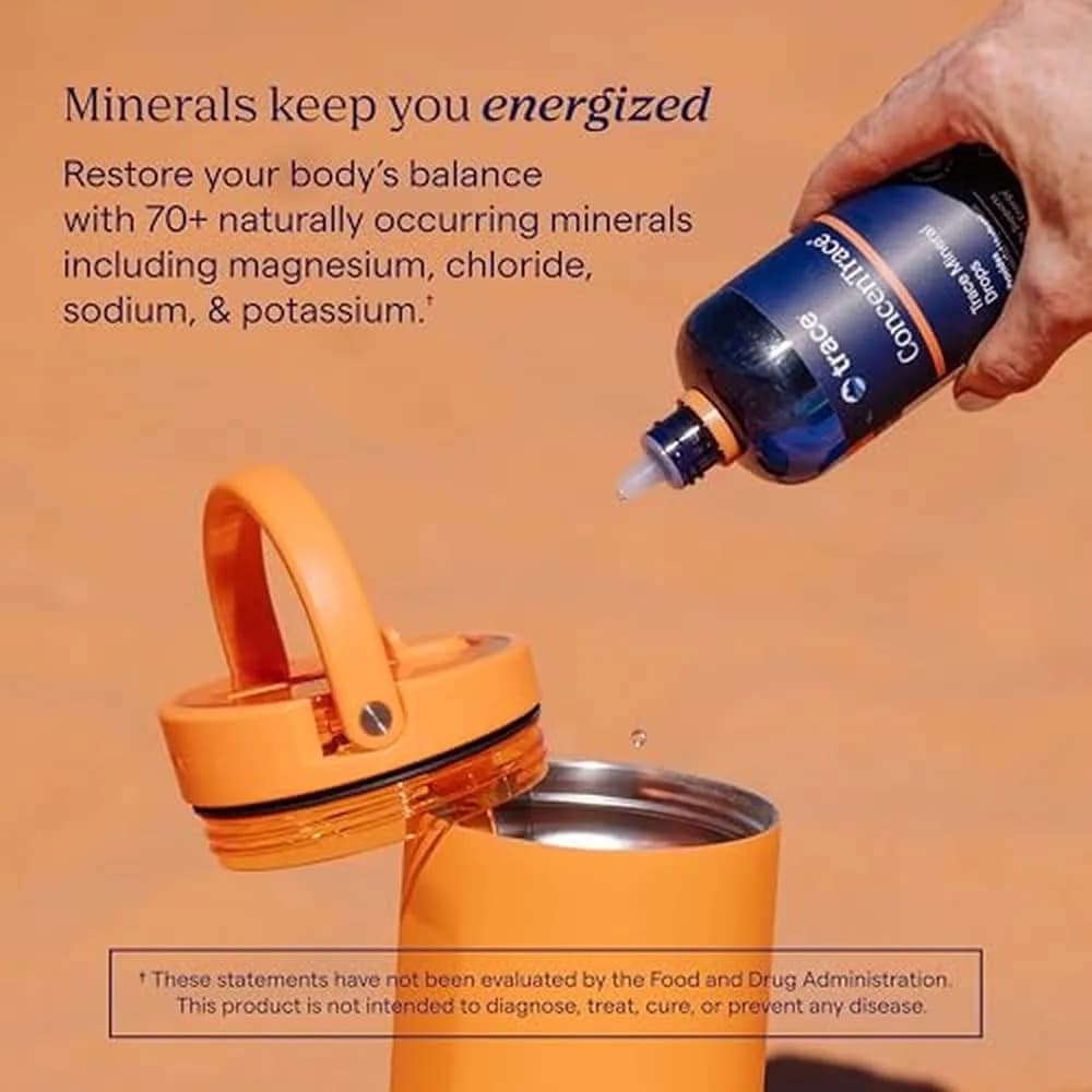 Trace Minerals ConcenTrace Drops, 70+ Ionic Trace Minerals, 24 fl oz (710ml) | Great Salt Lake Source - view 4