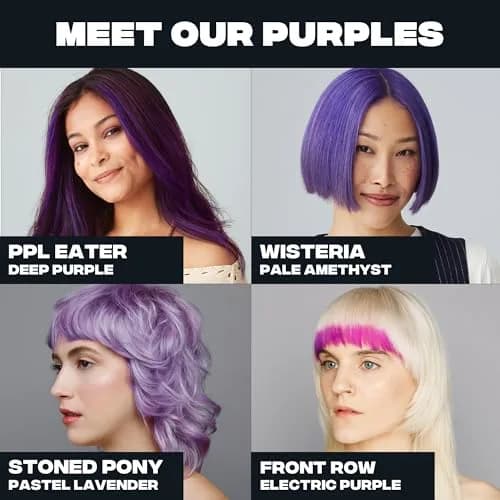Good Dye Young Semi-Permanent Hair Purple Color 5 FL OZ | Vibrant, Vegan & Cruelty-Free thumbnail 4