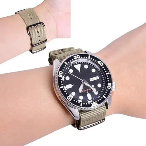 Ritche 16mm Nylon Watch Band 4-Pack | Military Ballistic Nylon Strap for Men & Women thumbnail 2
