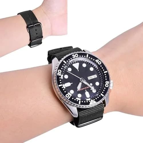 Ritche 20mm Nylon Watch Band 4-Pack | Military Ballistic Nylon Strap for Men & Women thumbnail 2