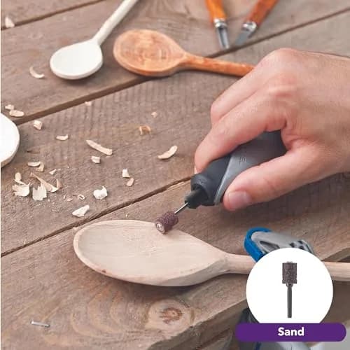 Dremel Stylo+ Craft Rotary Tool Kit 2050-15 with 15 Accessories | Pen-Like Engraving Pen for Wood Carving, Glass Etching thumbnail 7