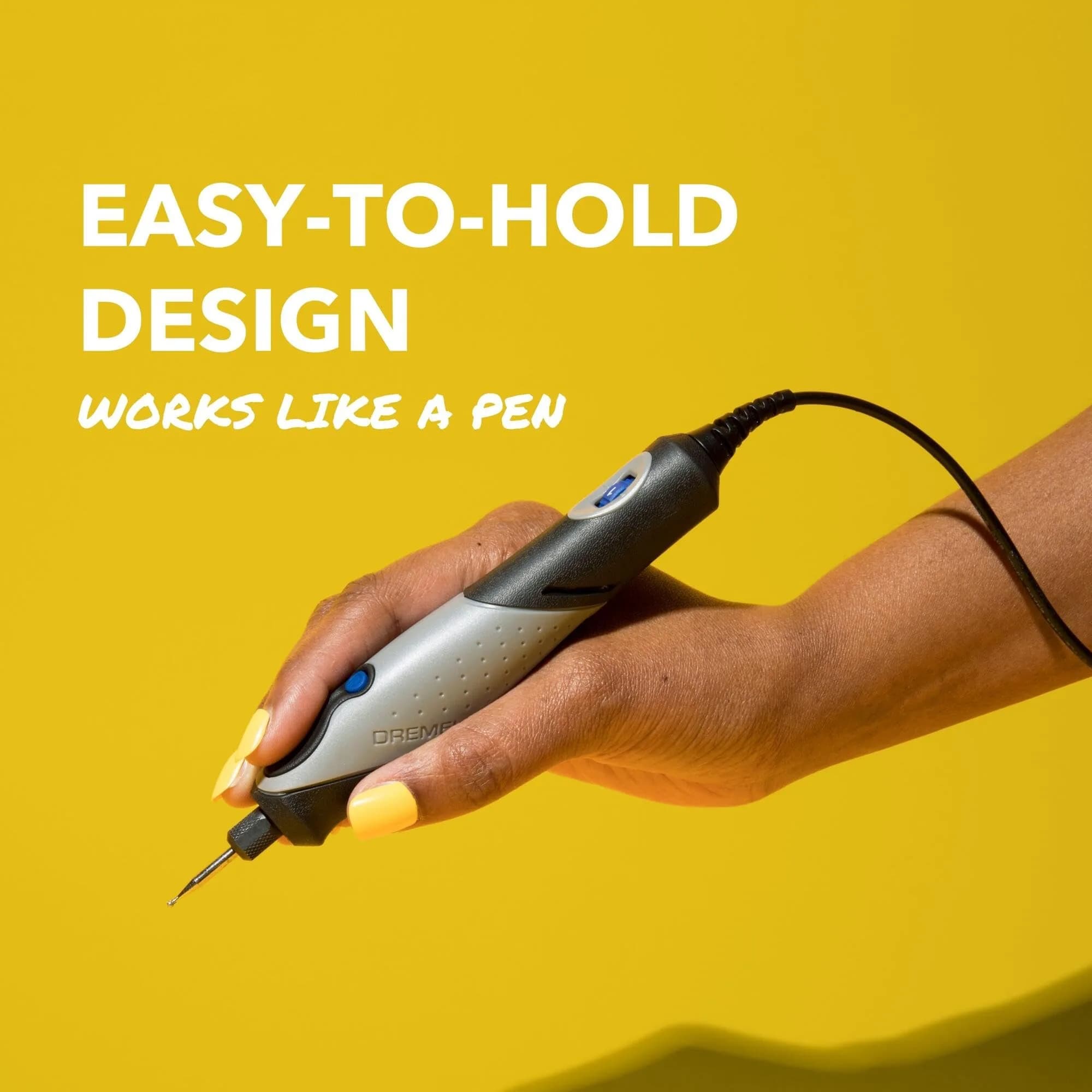 Dremel Stylo+ Craft Rotary Tool Kit 2050-15 with 15 Accessories | Pen-Like Engraving Pen for Wood Carving, Glass Etching - view 3