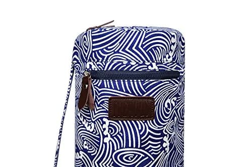 FREMOUS Yoga Mat Bag Exercise Yoga Mat Carry Bag (wave) | Large Canvas Design, Adjustable Strap, Vibrant Patterns thumbnail 3