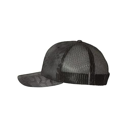 Richardson Unisex Kryptek Typhon/Black Trucker Baseball Cap, One Size - view 3
