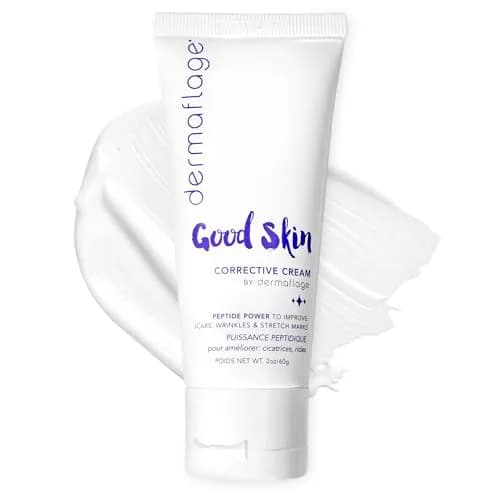 Dermaflage Good Skin Corrective Acne Scar Removal Cream for Scars, 2 oz | Peptide Power for Wrinkles & Scars thumbnail 1