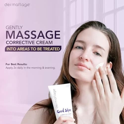 Dermaflage Good Skin Corrective Acne Scar Removal Cream for Scars, 2 oz | Peptide Power for Wrinkles & Scars thumbnail 4