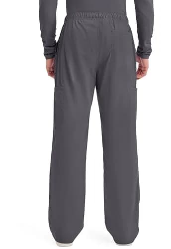 Cherokee Men’s Tapered Leg Cargo Scrubs Pants Pewter XS | Durable, Stretch, Comfortable Workwear thumbnail 5