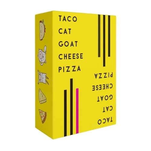 Taco Cat Goat Cheese Pizza Card Game by Taco Cat Games, Age 7+, 2-8 Players | Fast-Paced Reflex Game for Families thumbnail 1