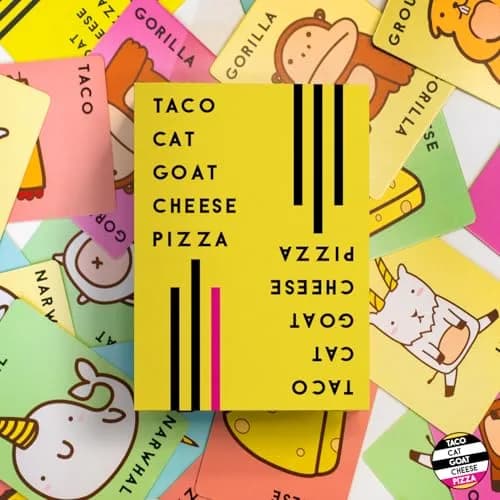 Taco Cat Goat Cheese Pizza Card Game by Taco Cat Games, Age 7+, 2-8 Players | Fast-Paced Reflex Game for Families thumbnail 2