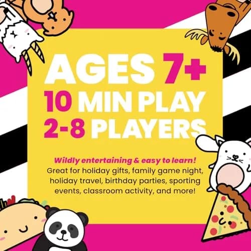 Taco Cat Goat Cheese Pizza Card Game by Taco Cat Games, Age 7+, 2-8 Players | Fast-Paced Reflex Game for Families thumbnail 3