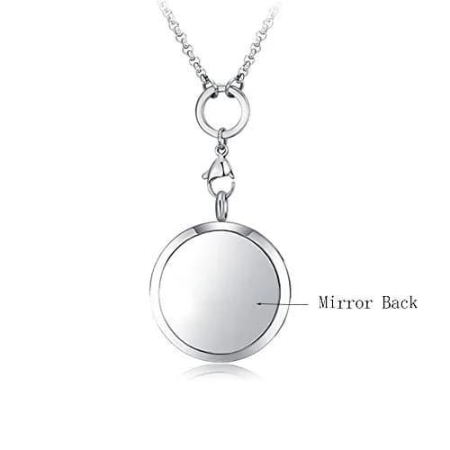 MESINYA Essential Oil Diffuser Necklace 1'' Star Of David | Hypo-Allergenic Magnetic Pendant with 20'' Chain & Pads thumbnail 5