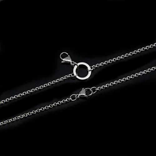 MESINYA Essential Oil Diffuser Necklace 1'' Star Of David | Hypo-Allergenic Magnetic Pendant with 20'' Chain & Pads thumbnail 3