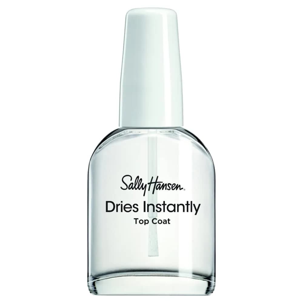 Sally Hansen Insta-Dri® Top Coat Clear Nail Polish 13.3ml (0.45 Fl Oz) | Dries Instantly for Streak-Free Shine