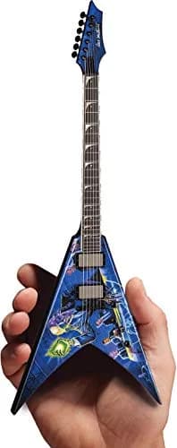 AXE HEAVEN Megadeth Dave Mustaine Rust In Peace Dean 1/4 Scale Guitar | Handcrafted Replica with Stand (10 inch) thumbnail 1