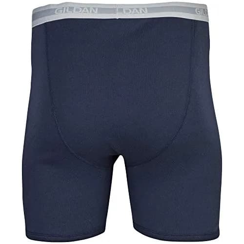 Gildan Men's Classic Length Boxer Briefs 5-Pack, 6" Inseam | Breathable Ring-Spun Cotton thumbnail 5