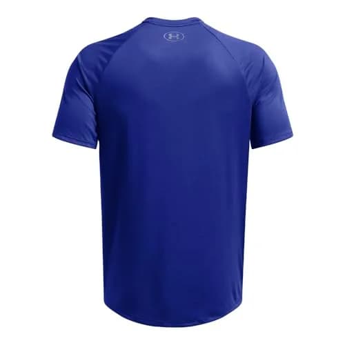 Under Armour Men's Tech 2.0 Short-Sleeve T-Shirt Royal/Graphite Small | Quick-Dry & Sweat-Wicking Performance thumbnail 8