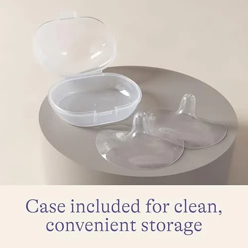 Lansinoh Contact Nipple Shields for Nursing Mothers, 20mm (0.79 inch) | Ultra-Thin Silicone for Latch-On Support thumbnail 6