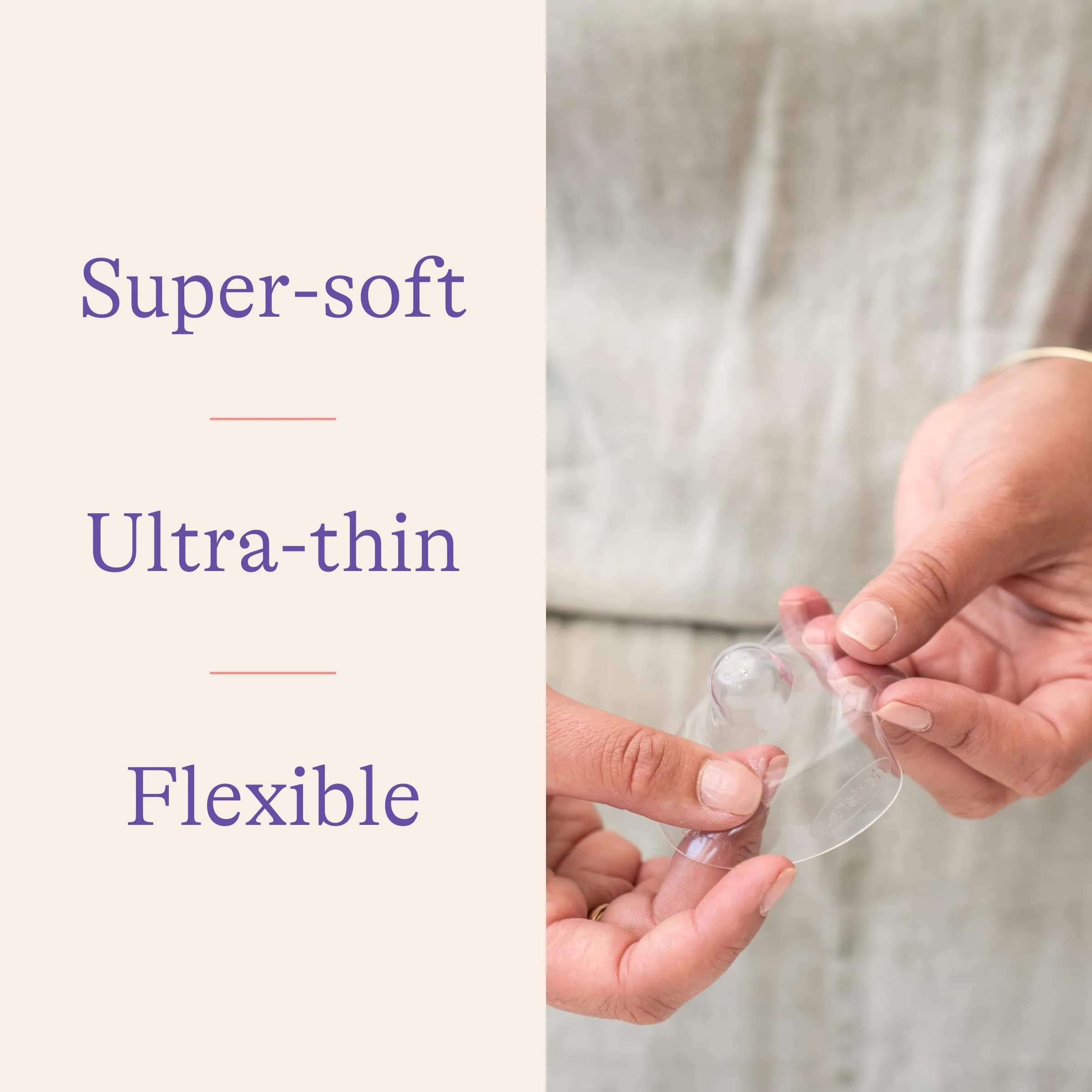 Lansinoh Contact Nipple Shields for Nursing Mothers, 20mm (0.79 inch) | Ultra-Thin Silicone for Latch-On Support - view 7